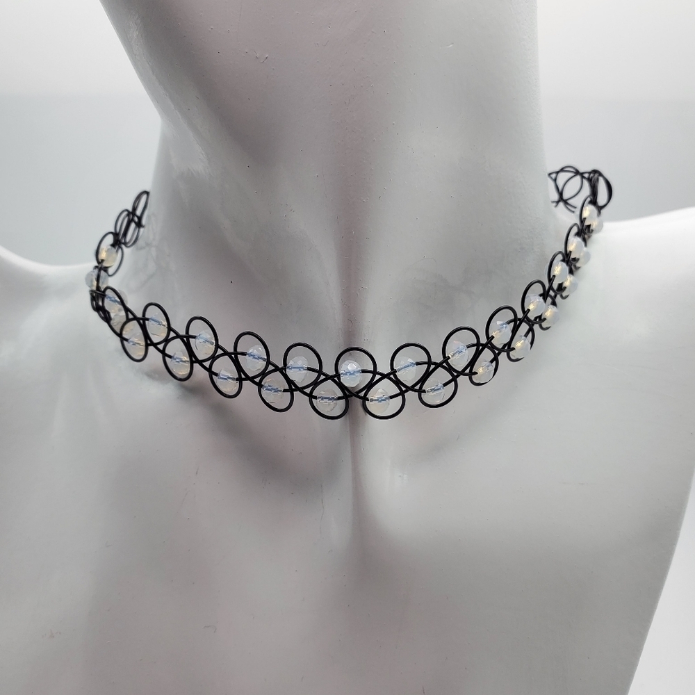 1990s it girl nostalgia choker necklace N1633